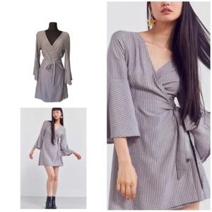 Ecote - Urban Outfitters Wrap Mini Dress - Size Small